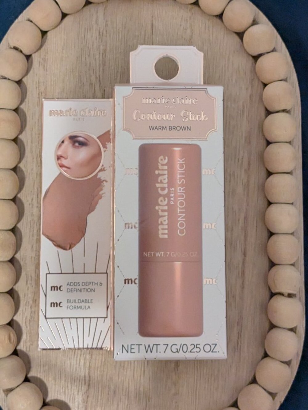 NIB Marie Claire contour stick in warm brown .25 oz.